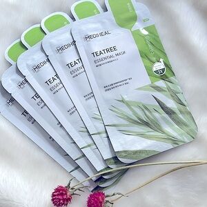 🌱MEDIHEAL Tea Tree Essential Mask Calming Lot of 5🌱